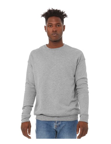 B-BE045-Sweat unisexe col rond manches set-in